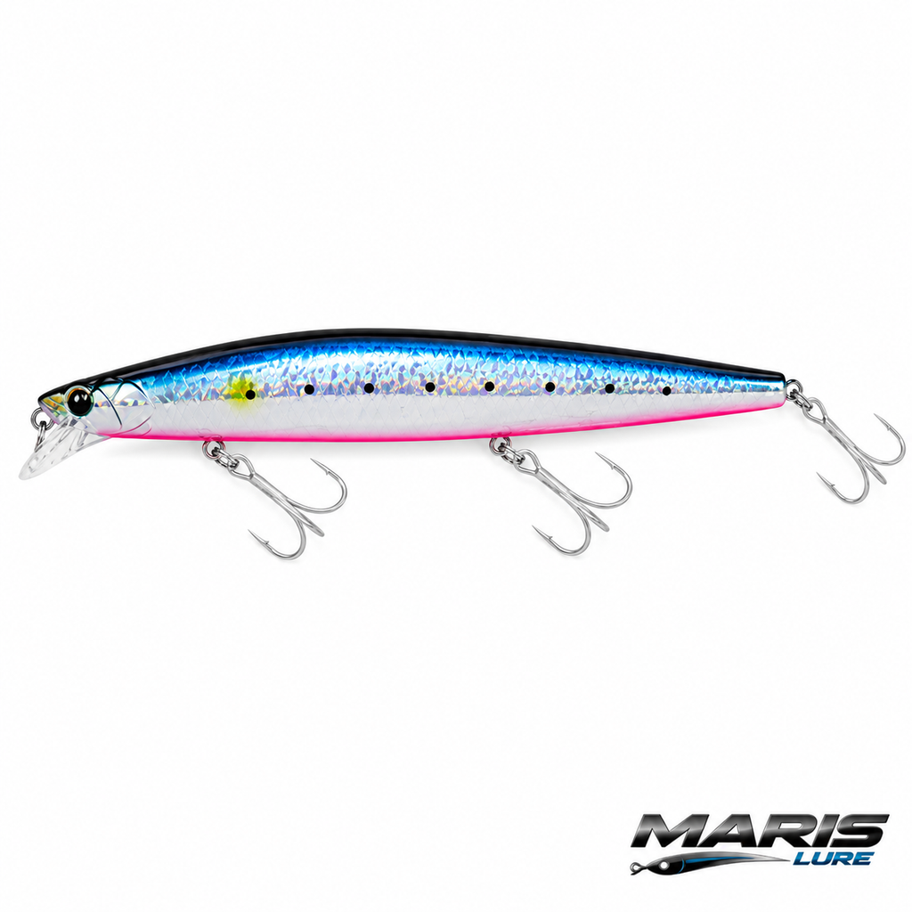 MARIS Stream Series – Sinking Minnow 140mm 26g Ultra Long Casting Jerkbait