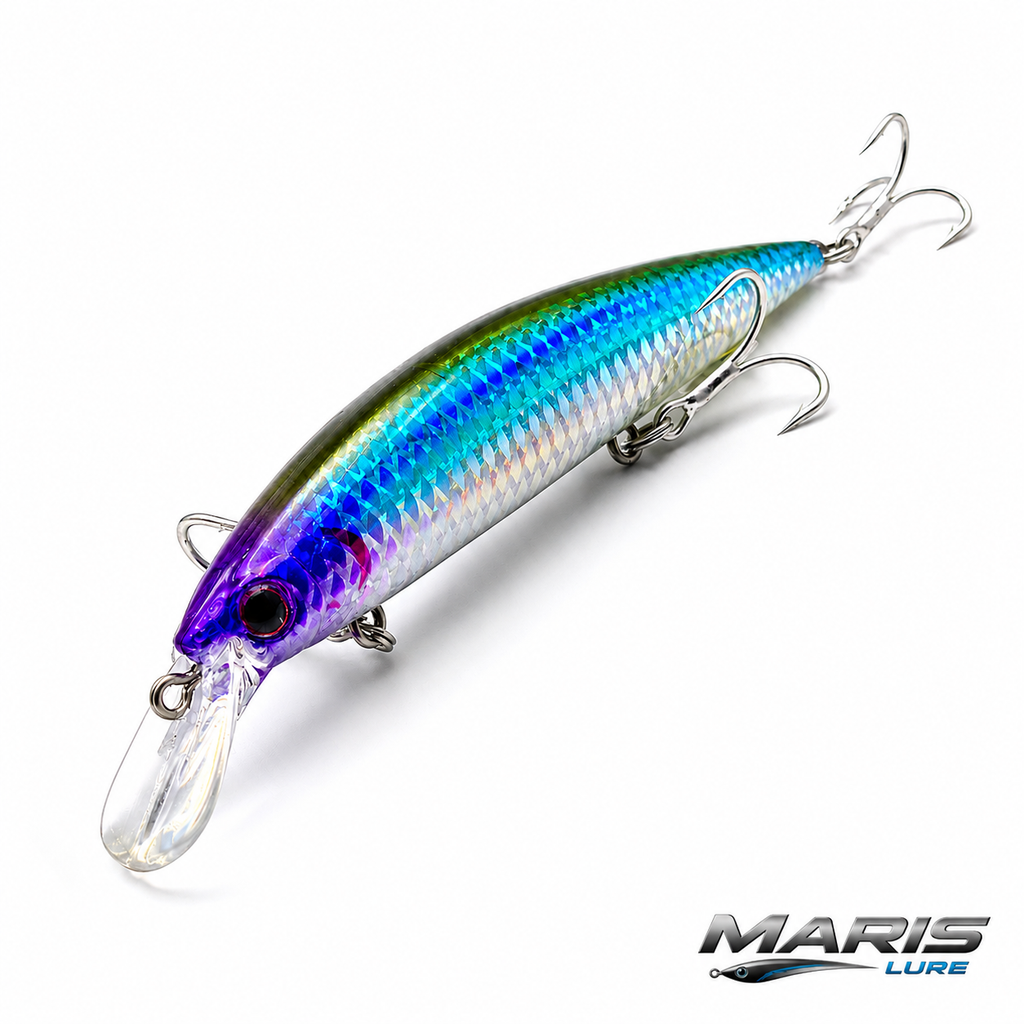 MARIS Stream Series – Sinking Minnow 110mm 36g UV Jerkbait