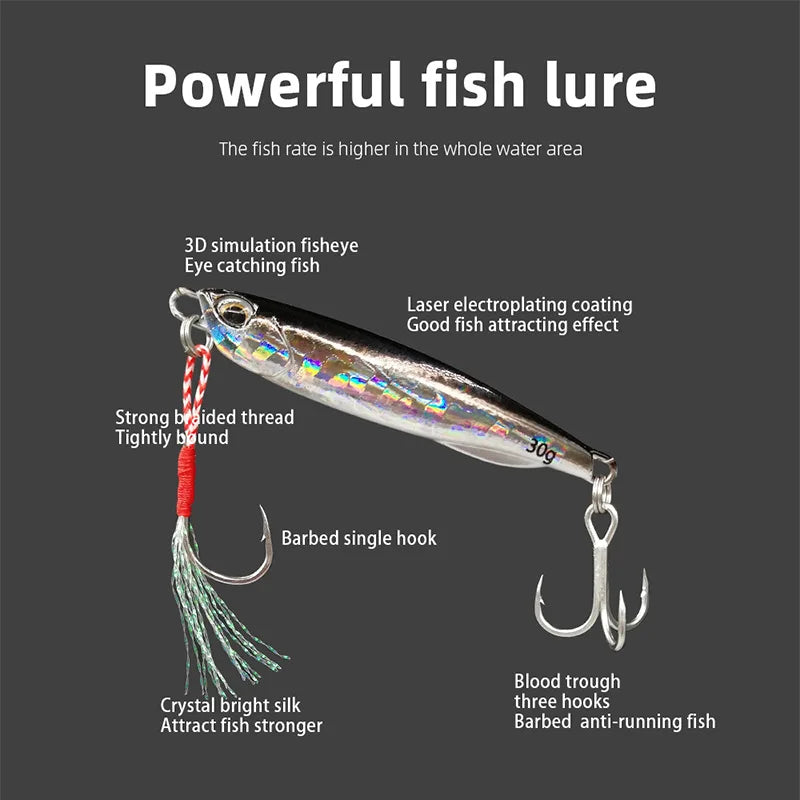 MARIS Cast Jig Series – Metal Spoon Jig 10/15/20/30/40/50g