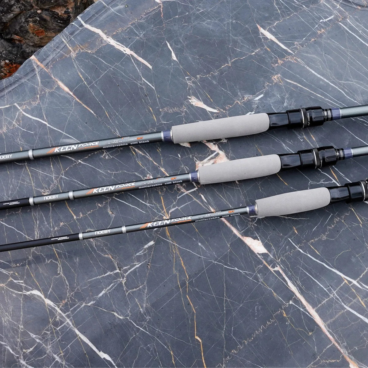 NOEBY Keen Force Carbon Spinning Rod 2.04–2.9m, UL/L/ML/M