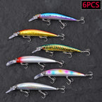 MARIS Minnow Series – Jerkbait Sinking 13cm 37g (6pcs Mix)