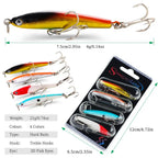 MARIS Lure Set – 4PCS Wobbler Crankbait (Bass / Carp / Sea)