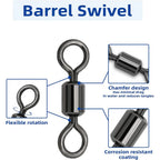 MARIS Terminal Series – Rolling Barrel Swivel 50 Pcs (Size 1–14)