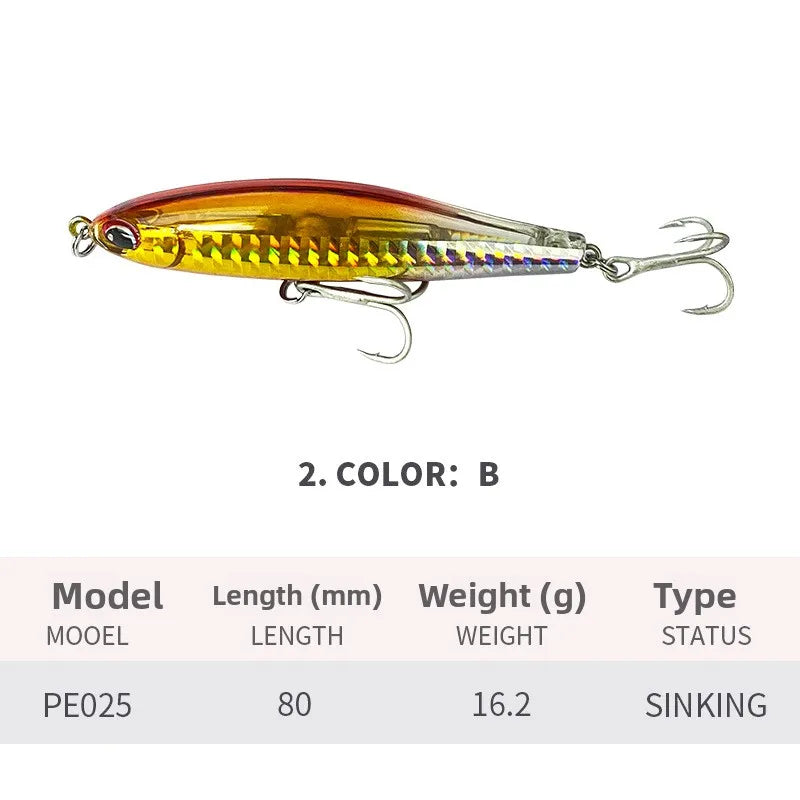 MARIS Pencil Series DQ0036 – Slow Sinking 8cm 16g