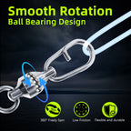 MARIS Terminal Series – Ball Bearing Swivels with Snap Clips (25–100 Pcs)