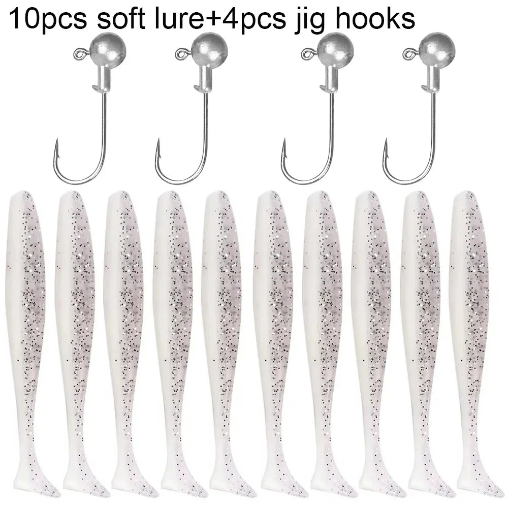 MARIS Jig Series – Soft Lure Kit 14pcs (5.5/7/10cm)