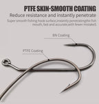 MARIS Terminal Series – PTFE Offset Worm Hook (Texas Rig / Drop Shot)