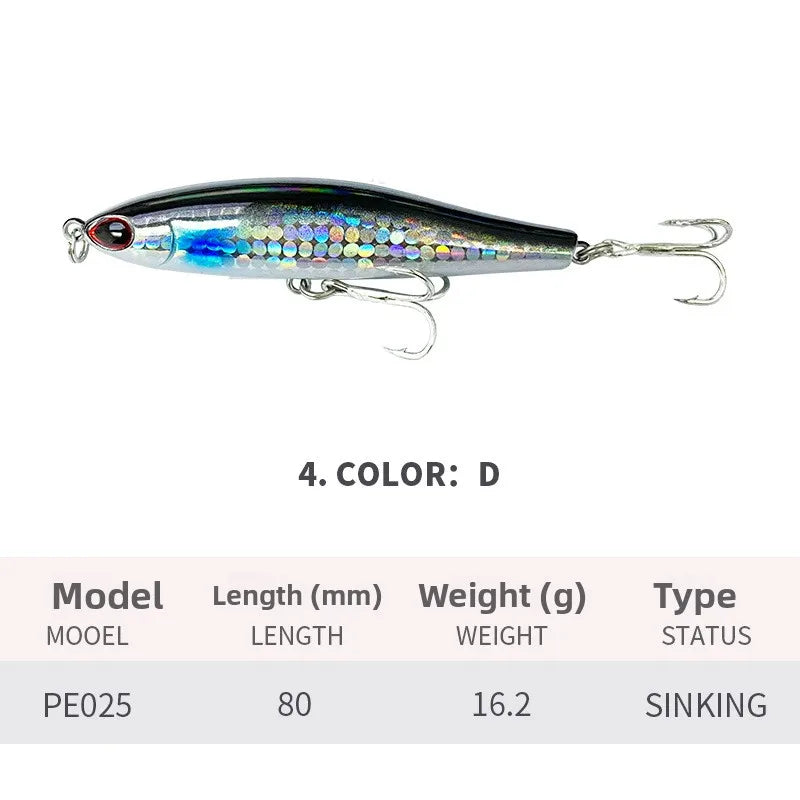 MARIS Pencil Series DQ0036 – Slow Sinking 8cm 16g