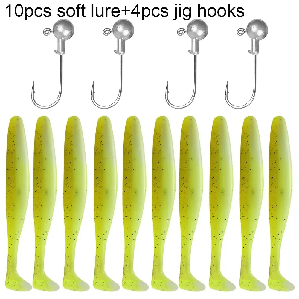 MARIS Jig Series – Soft Lure Kit 14pcs (5.5/7/10cm)