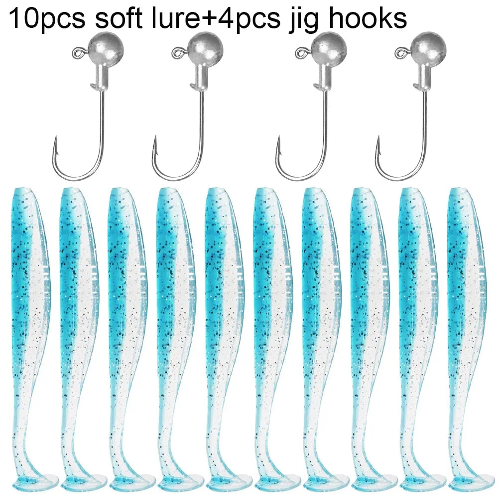 MARIS Jig Series – Soft Lure Kit 14pcs (5.5/7/10cm)