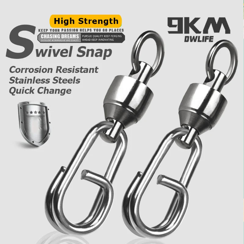 MARIS Terminal Series – Ball Bearing Swivels with Snap Clips (25–100 Pcs)