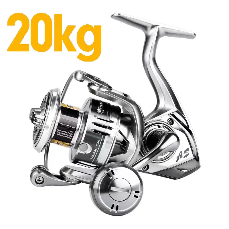 atsuim Spinning Fishing Reel, 1000–6000 Series, 5.2:1