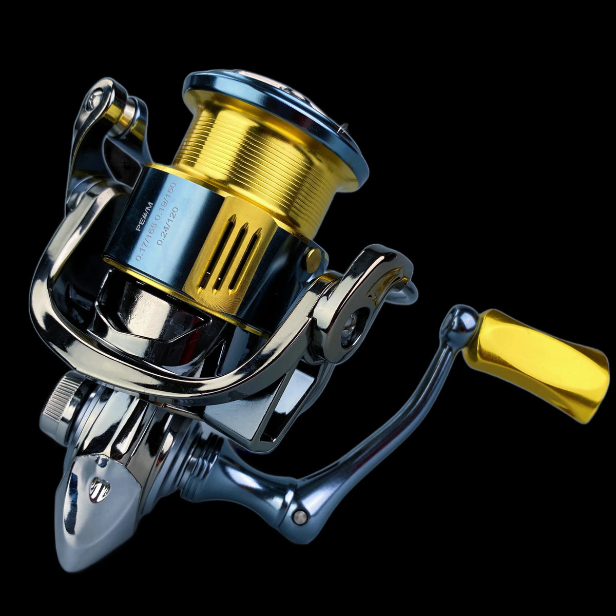 YINYU MKII Spinning Fishing Reel, 1000–4000 Series, 5.2:1