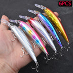MARIS Minnow Series – Jerkbait Sinking 13cm 37g (6pcs Mix)