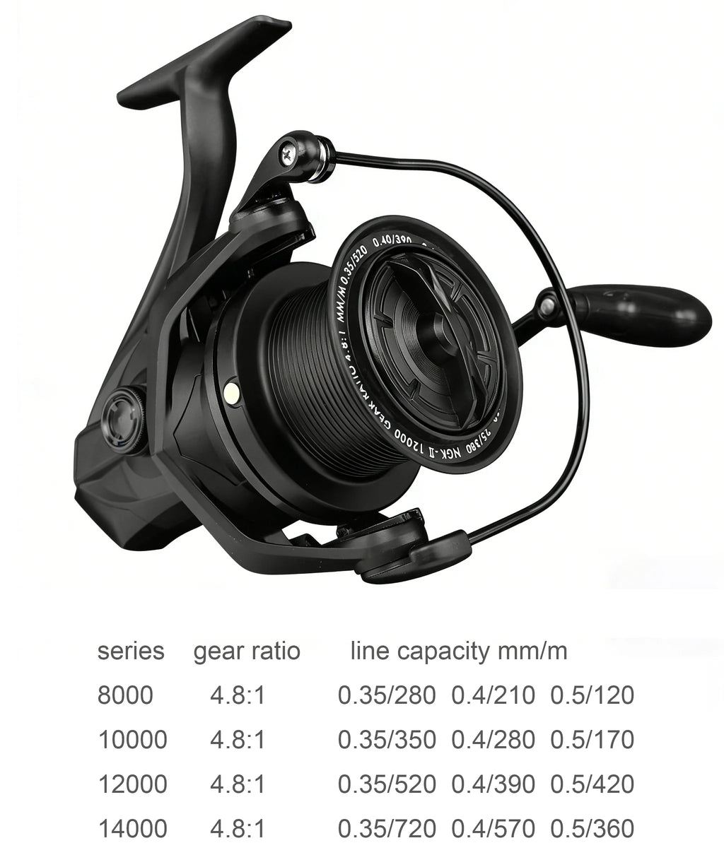 MARIS Reel Series – D09 Saltwater Spinning Reel 8000–14000 (4.7:1)