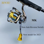 YINYU MKII Spinning Fishing Reel, 1000–4000 Series, 5.2:1
