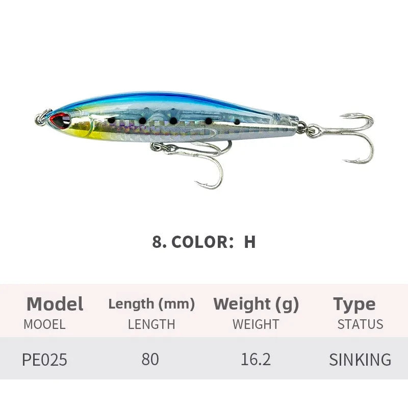 MARIS Pencil Series DQ0036 – Slow Sinking 8cm 16g