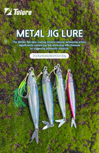 MARIS Jig Series – 3D Printed Metal Jig 20g–130g (Luminous)