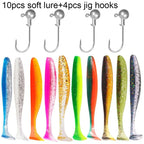 MARIS Jig Series – Soft Lure Kit 14pcs (5.5/7/10cm)