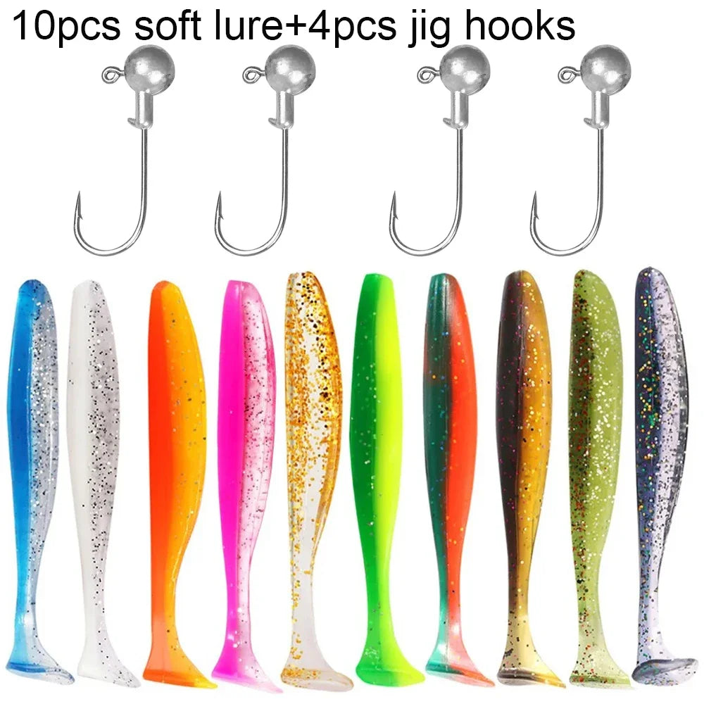 MARIS Jig Series – Soft Lure Kit 14pcs (5.5/7/10cm)