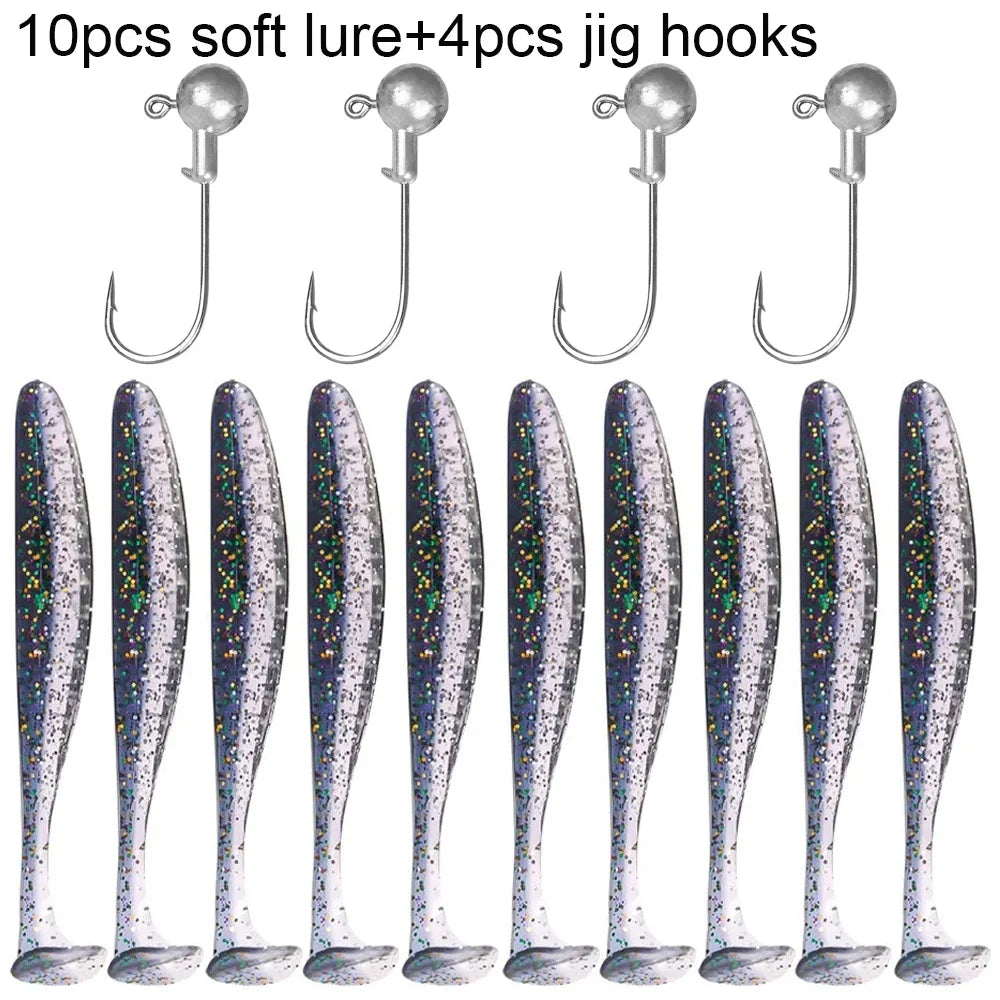 MARIS Jig Series – Soft Lure Kit 14pcs (5.5/7/10cm)