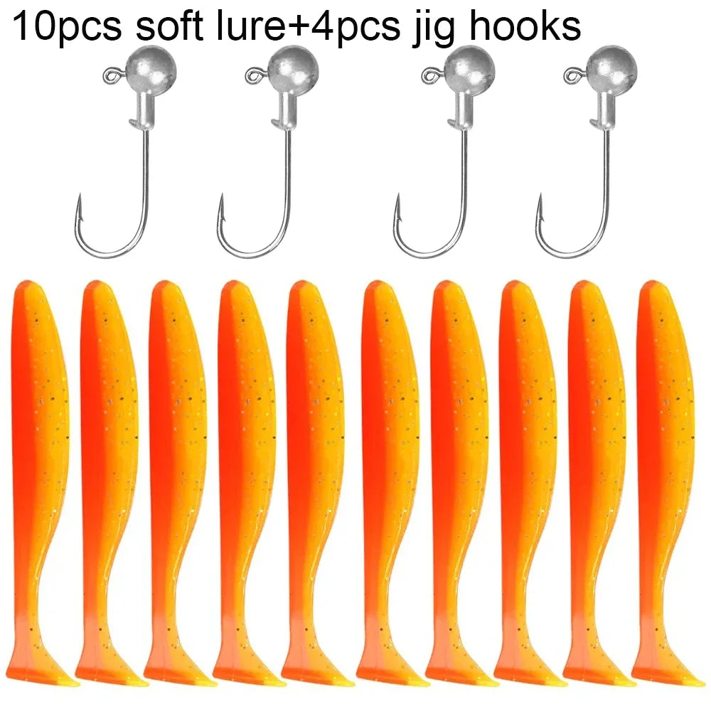 MARIS Jig Series – Soft Lure Kit 14pcs (5.5/7/10cm)