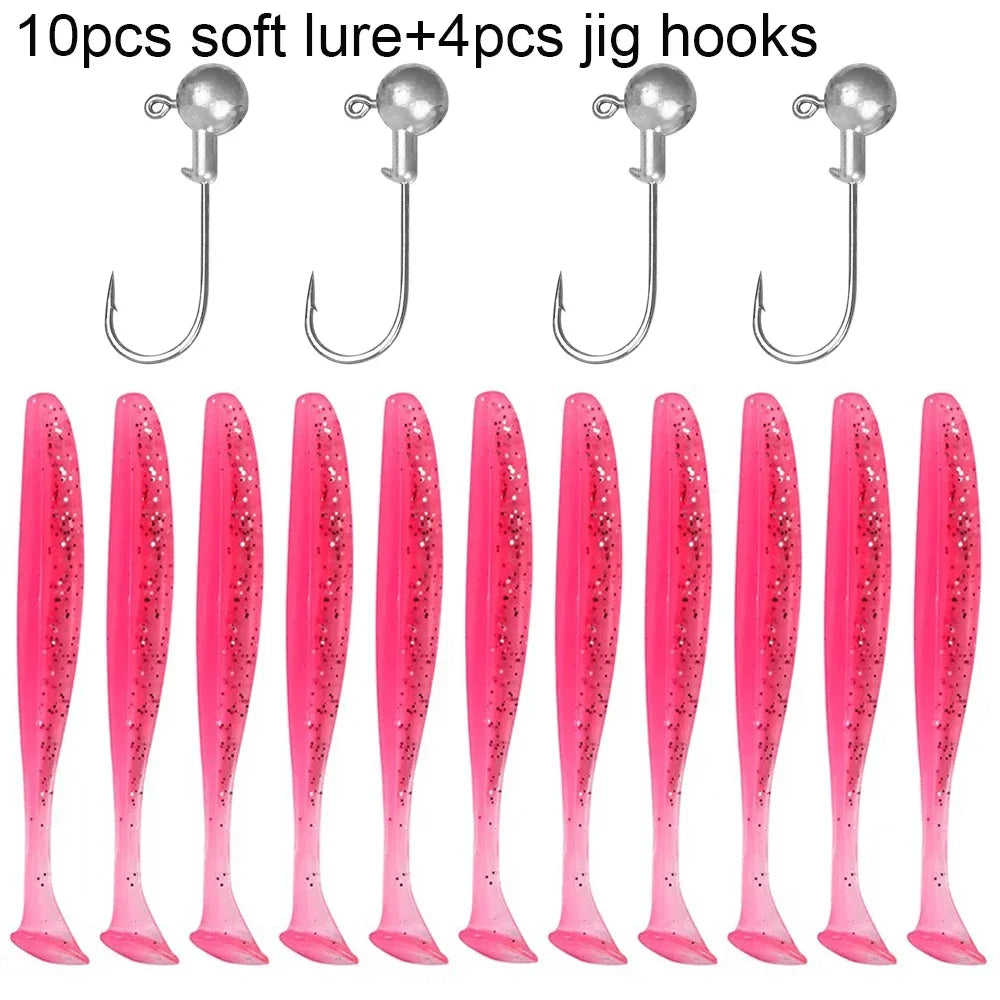 MARIS Jig Series – Soft Lure Kit 14pcs (5.5/7/10cm)