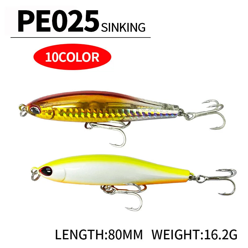 MARIS Pencil Series DQ0036 – Slow Sinking 8cm 16g