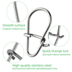 MARIS Terminal Series – Stainless Steel Snap Pins 100 Pcs (Size 00–3)