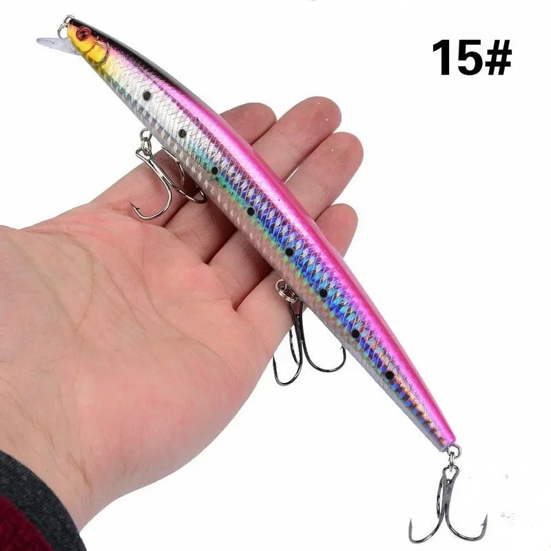 MARIS Topwater Series – Laser Minnow Crankbait 18cm 24g