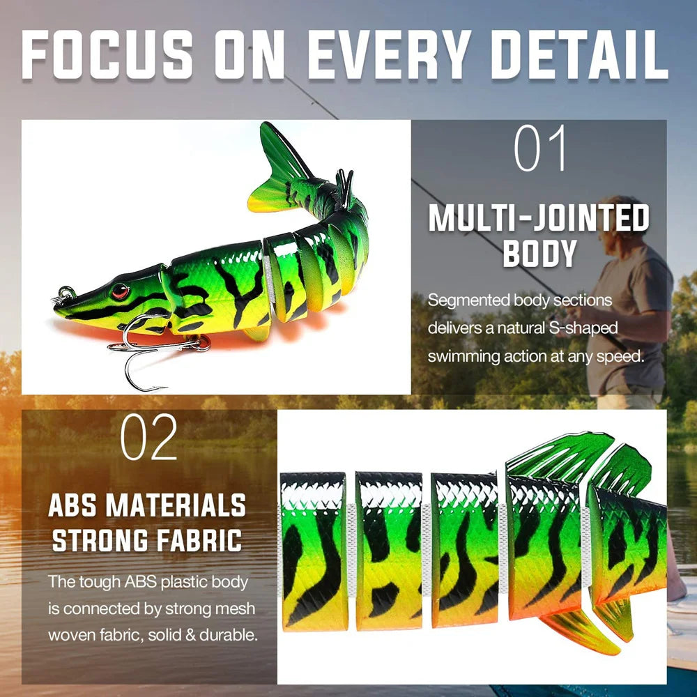 MARIS Pike Series – Multi-Jointed Swimbait Slow Sinking