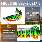 MARIS Pike Series – Multi-Jointed Swimbait Slow Sinking