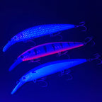 Testar 110mm 36g Heavy Sinking Minnow Bait UV Long Casting Sinking Jerkbait 110S Artificial Japan Laser Bait Pesca Fishing Lures