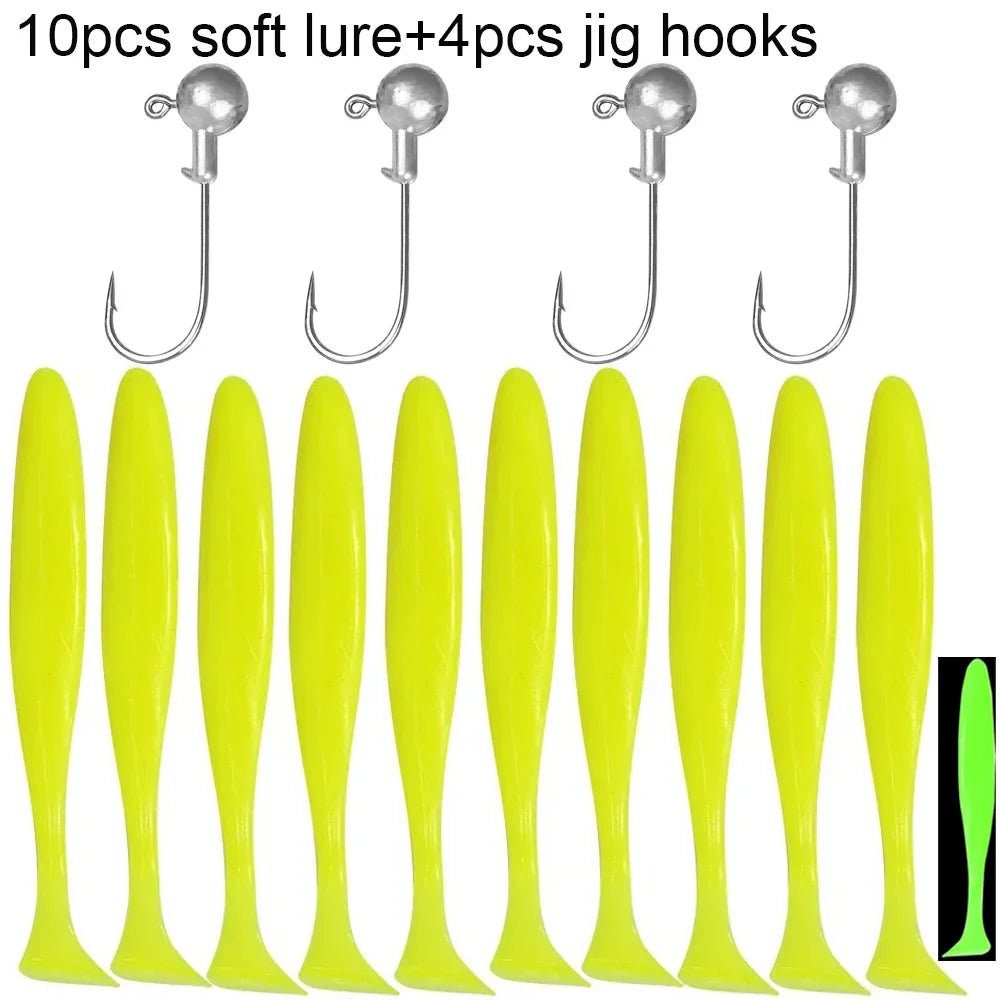 MARIS Jig Series – Soft Lure Kit 14pcs (5.5/7/10cm)