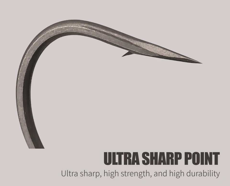 MARIS Terminal Series – PTFE Offset Worm Hook (Texas Rig / Drop Shot)