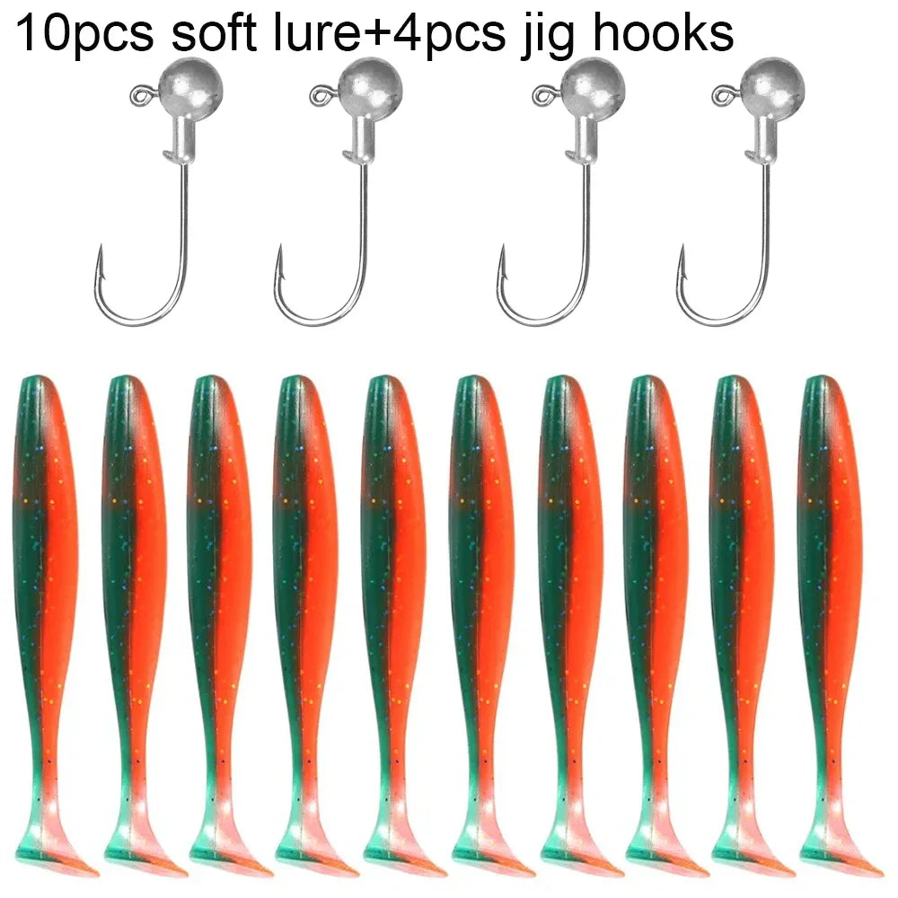 MARIS Jig Series – Soft Lure Kit 14pcs (5.5/7/10cm)