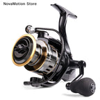 HE Series Metal Spinning Fishing Reel, 500–7000 Sizes