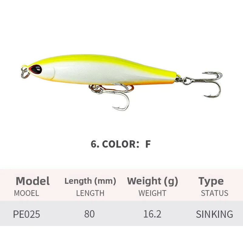 MARIS Pencil Series DQ0036 – Slow Sinking 8cm 16g