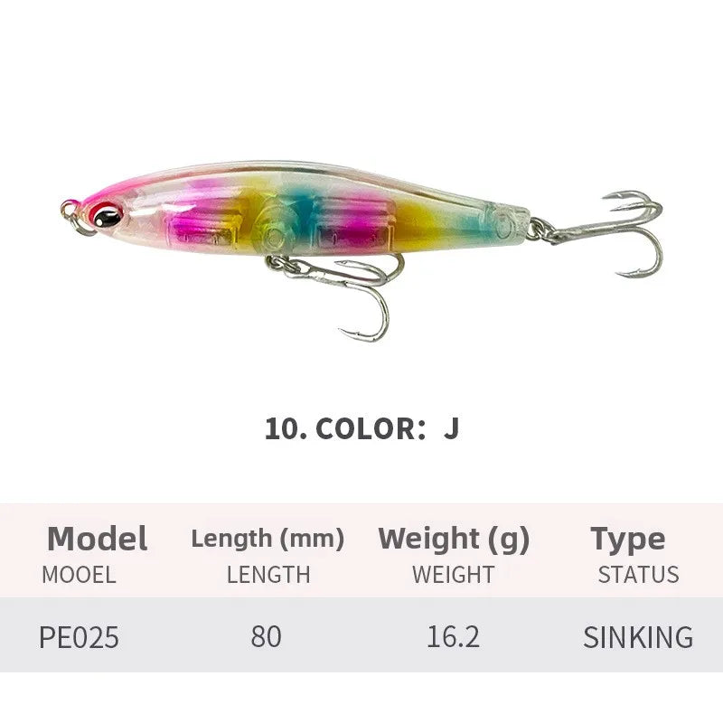 MARIS Pencil Series DQ0036 – Slow Sinking 8cm 16g