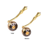 DEUKIO Aluminum Alloy Spinning Reel Replacement Handle, Rose Gold