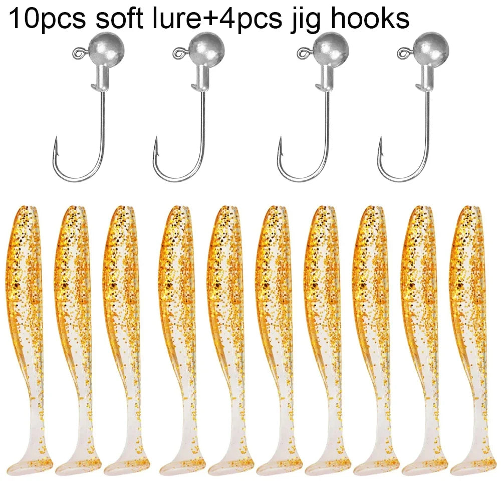 MARIS Jig Series – Soft Lure Kit 14pcs (5.5/7/10cm)