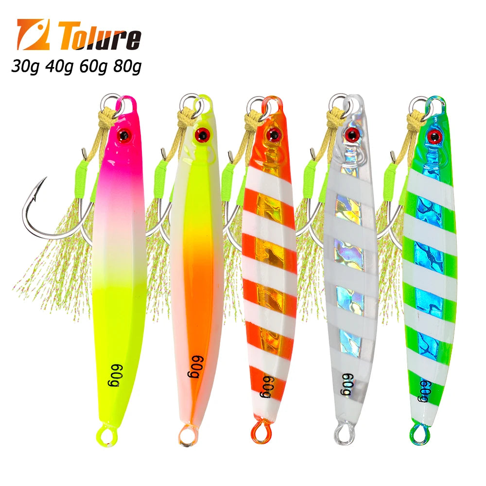 MARIS Jig Series – Luminous Sinking Lure 30/40/60/80/100g