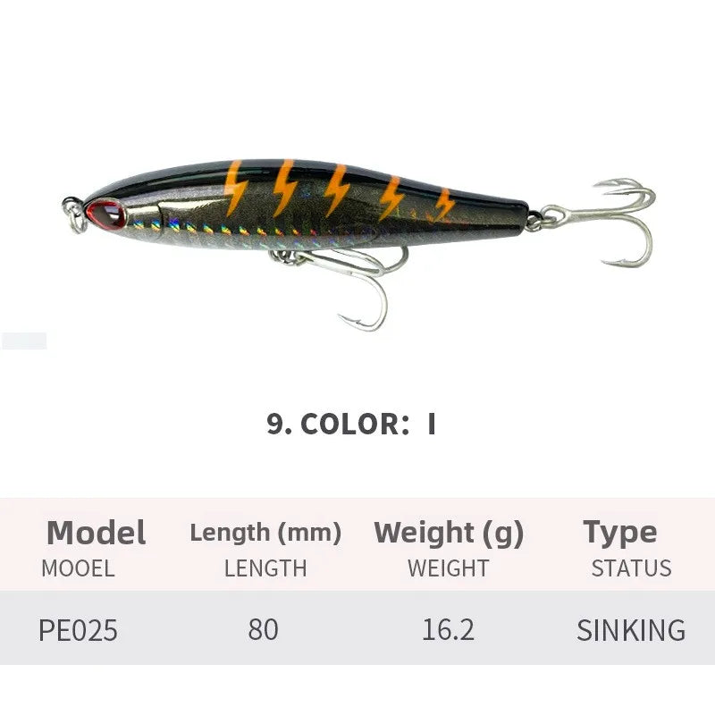 MARIS Pencil Series DQ0036 – Slow Sinking 8cm 16g