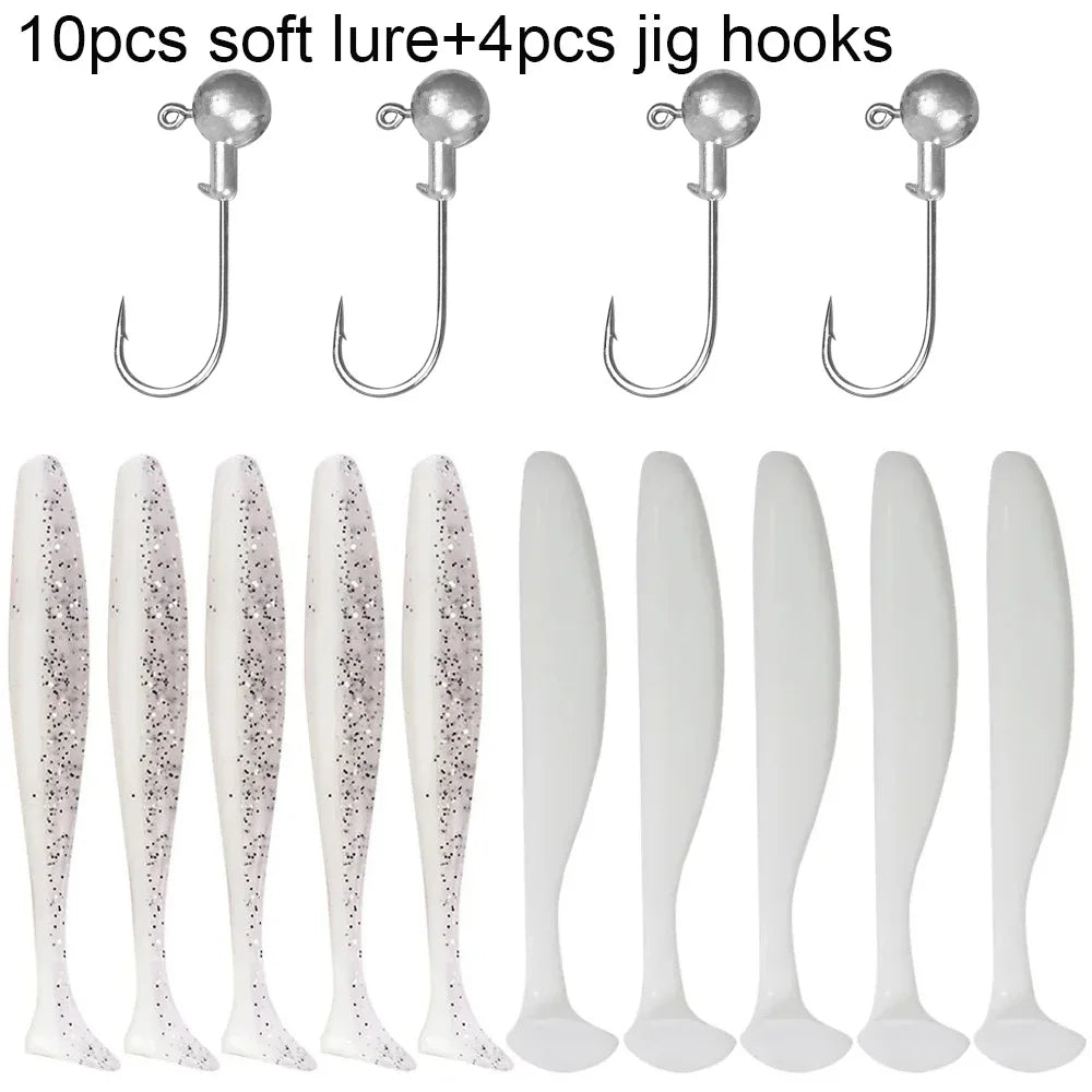 MARIS Jig Series – Soft Lure Kit 14pcs (5.5/7/10cm)
