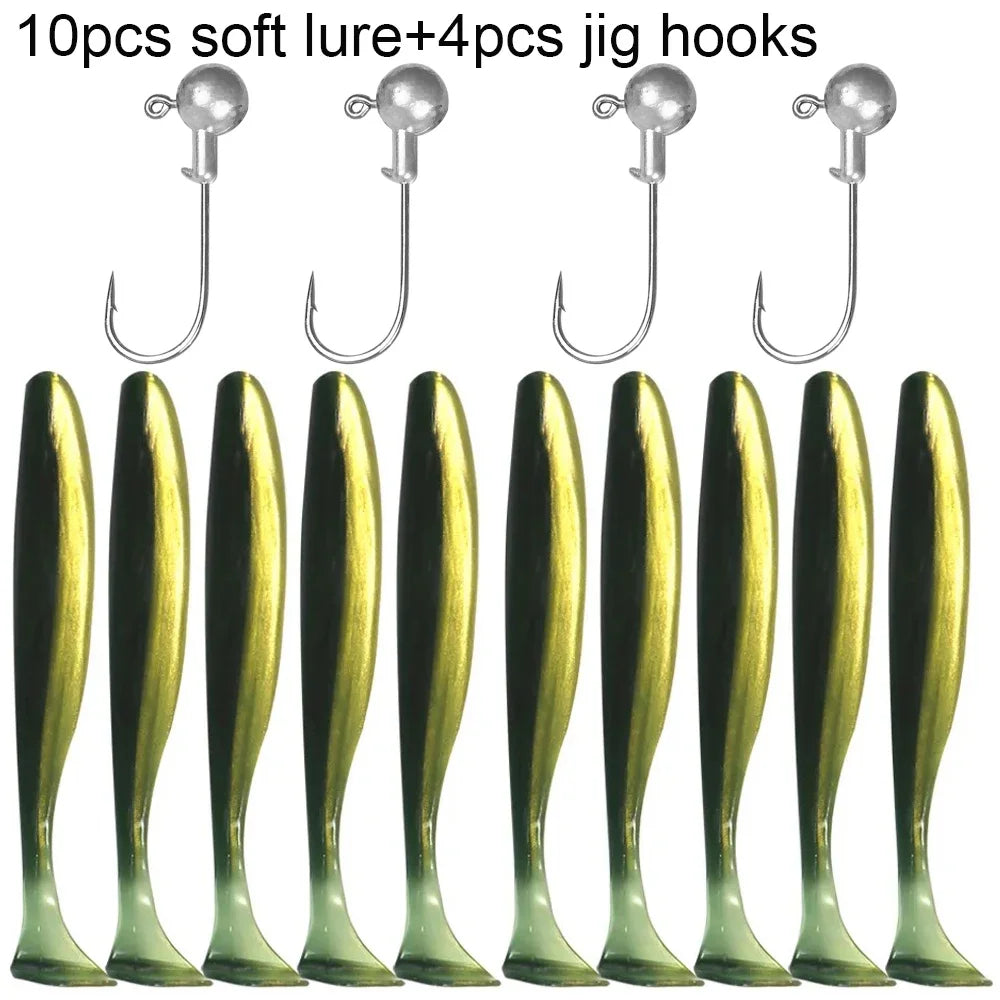MARIS Jig Series – Soft Lure Kit 14pcs (5.5/7/10cm)