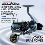 MARIS Reel Series – DG7000–DG12000 Sea Fishing Reel with Metal Foot Stand