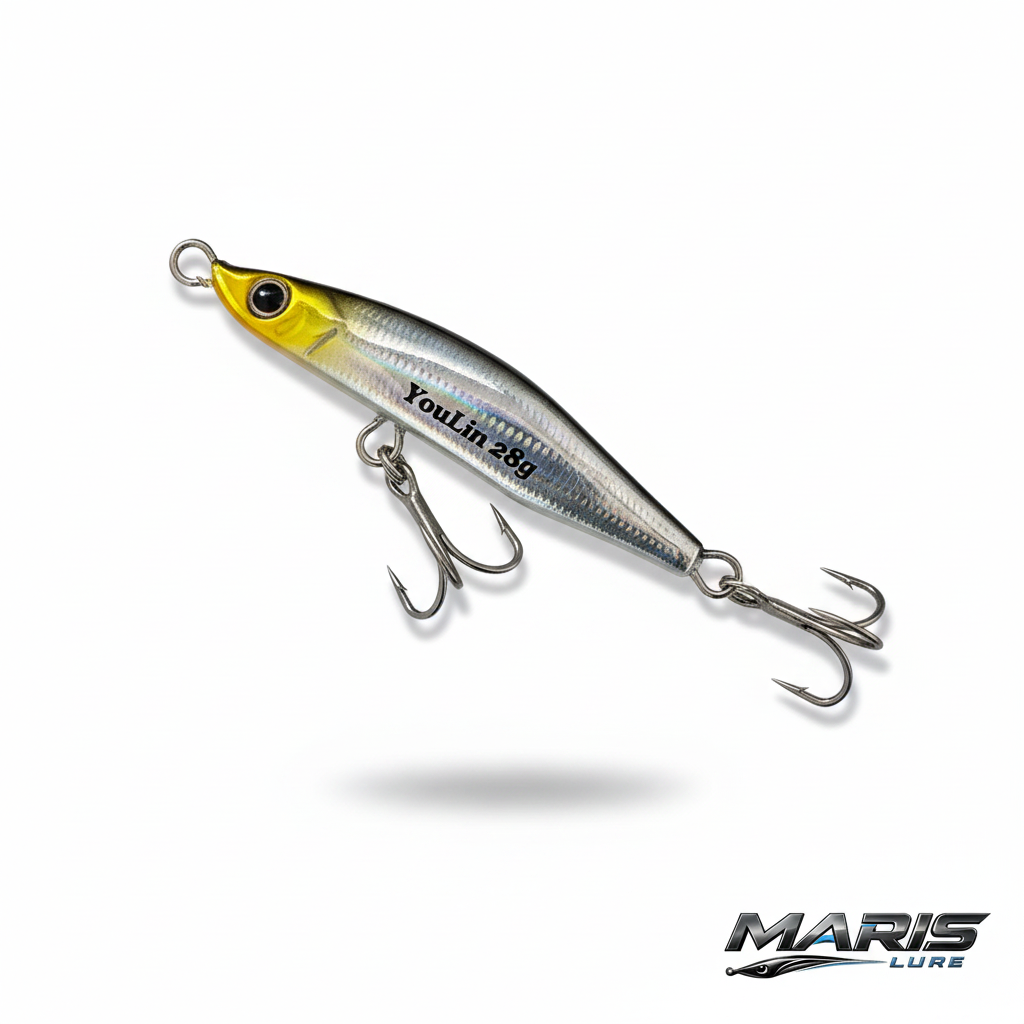 Ảnh sản phẩm nền trắng có logo MARIS LURE